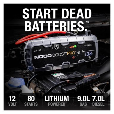 PARTIDOR BATERIA AUTO NOCO® BOOST PRO GB150 4000AMP 12V - 2