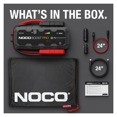 PARTIDOR BATERIA AUTO NOCO® BOOST PRO GB150 4000AMP 12V - 6