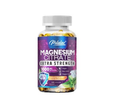 CITRATO DE MAGNESIO PURO 1000MG EXTRA STRENGTH 120 VEG CAPS - 1
