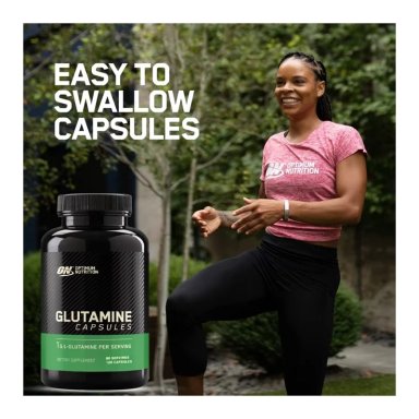 OPTIMUM NUTRITION L-GLUTAMINA MICRONIZADA 1000MG 120 CAPS - 5
