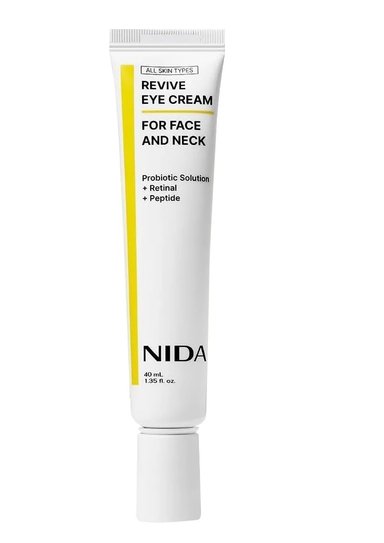 CREMA NIDA REVIVE OJOS CUELLO FIRMEZA REJUVENECIMIENTO 40ML TODO TIPO DE PIEL DIA/NOCHE - 1