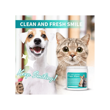 FRESHBITE PET TOALLITAS LIMPIADORAS DIENTES PERROS GATOS 50U - 2