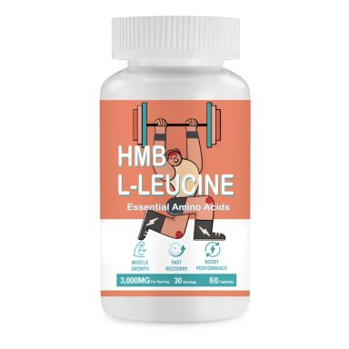 AMINOACIDOS HMB LEUCINA B-HYDROXY B-METHYL BUTYRATE 3000MG 60 CAPS - 1