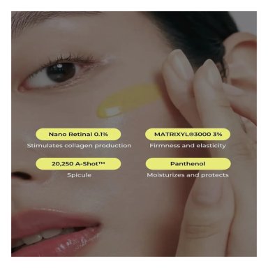 CREMA RETINAL SHOT TIGHTENING BOOSTER REAFIRMANTE ANTIEDAD  MATRIXYL 3% RETINAL 1% - 2