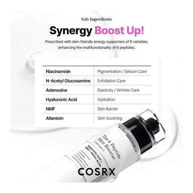 COSRX SERUM PEPTIDE BOOSTER REAFIRMA HIDRATA ILUMINA 150ML - 5