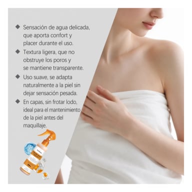 EXFOLIANTE SPRAY CORPORAL PEELING ACIDO KOJICO CURCUMA 100ML - 3