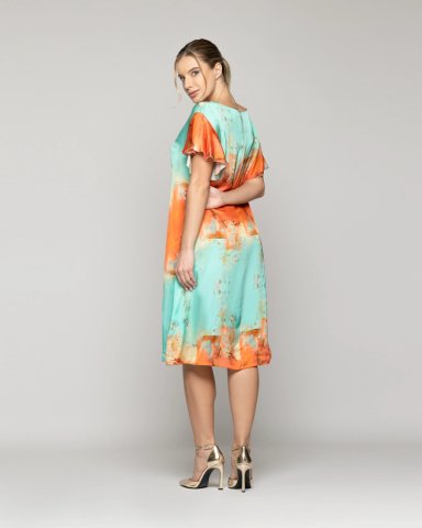 VESTIDO MUJER VICENZA MANGA CORTA LINEATRE - 4