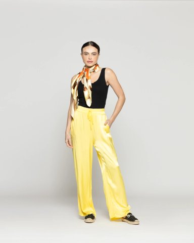 PANTALON MUJER PRISELINE SATINADO LINEATRE - 1