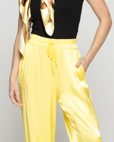 PANTALON MUJER PRISELINE SATINADO LINEATRE - 4