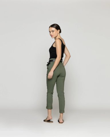 PANTALON MUJER PETRA PITILLO CON CINTURON LINEATRE - 3