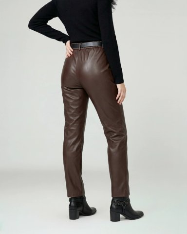 PANTALON MUJER DORA CAFE  LINEATRE - 2