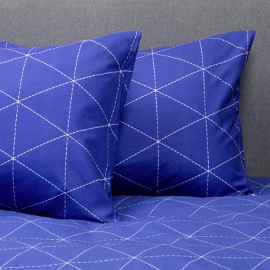 SET CUBREPLUMON + SABANA BAJERA + 4 FUNDAS DREAM AZUL 2 PL - 4