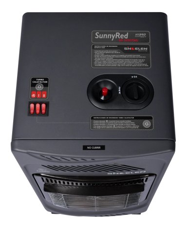 ESTUFA A GAS INFRARROJA CON TURBO CALEFACTOR SUNNY RED SR-5350TNG - 6