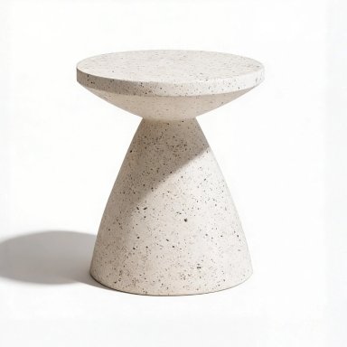 MESA LATERAL CONICA ESTILO NORDICO - 2