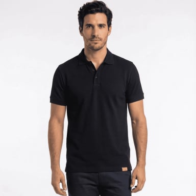POLERA PIQUE  MANGA CORTA PREMIUM 60/40 IDEAL PARA BORDAR - 1