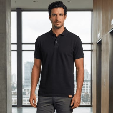 POLERA PIQUE  MANGA CORTA PREMIUM 60/40 IDEAL PARA BORDAR - 7