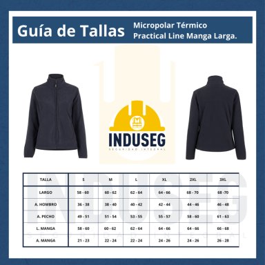 Micropolar Térmico Mujer Practical Line Trabajo Invierno - 6