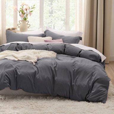 FUNDA PLUMON DUVET EDREDON 1800 HILOS MICROFIBRA SABANA AZ TAMAÑO 1.5 PLAZAS - 1
