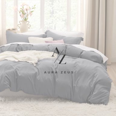 FUNDA PLUMON DUVET EDREDON 1800 HILOS MICROFIBRA SABANA AZ TAMAÑO 1.5 PLAZAS - 2