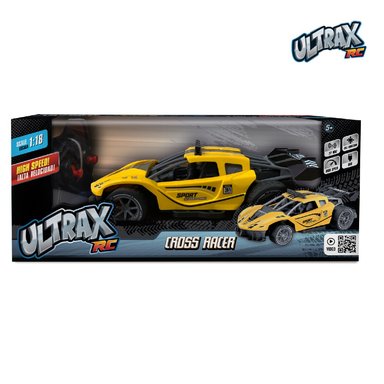 VEHICULO A ESCALA 1:18 CON CONTROL REMOTO A 27MHZ Y BATERIA RECARGABLE - 2