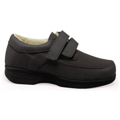 ZAPATO PARA DIABETICO CON CIERRE VELCRO-NEGRO-TALLA 46 - 1