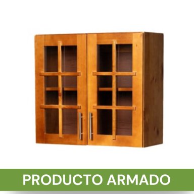 MUEBLE DE COCINA BERLIN MADERA NOGAL ELEVACION 2 PUERTAS - 2