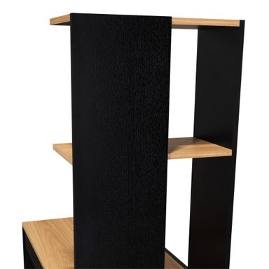 ESCRITORIO BIBLIOTECA DELPHI FRESNO Y WENGUE 150X88,3X43,5 CM - 9