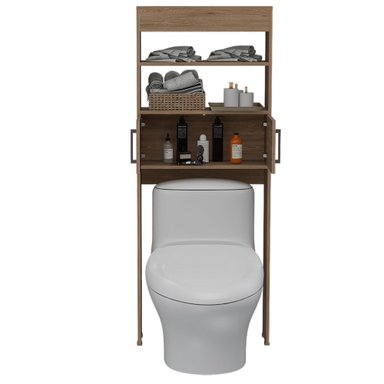 ESTANTE WC MADRID 2 PUERTAS 160X62,4X20,3 CM MIEL - 2