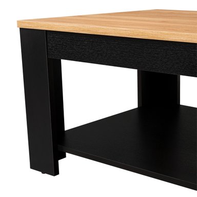MESA DE CENTRO CECIL 120X60X41,5 CM FRESNO Y WENGUE - 7