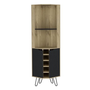 BAR ESQUINERO AUDRA 180X45X45 CM DUNA Y WENGUE - 3