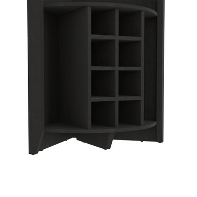 BAR ESQUINERO ESSENTIAL WENGUE 180X49X49 CM - 8
