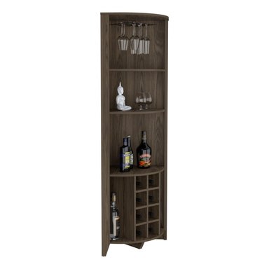 BAR ESQUINERO ESSENTIAL COÑAC 180X49X49 CM - 2