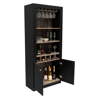 BAR ALTO BELLAGIO 175X75X36 CM SIENA Y WENGUE - 1