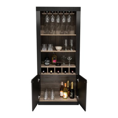 BAR ALTO BELLAGIO 175X75X36 CM SIENA Y WENGUE - 3