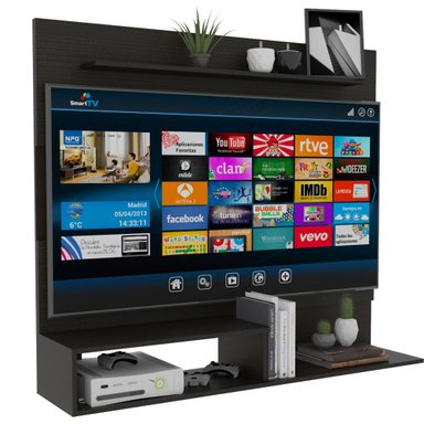 PANEL TV 55' BEIJING 120X140X31,5 CM WENGUE - 1