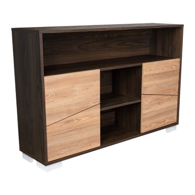 ARRIMO FRAKTAL CAFE Y MIEL 4 PUERTAS 82X120X32,6 CM - 5