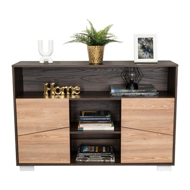 ARRIMO FRAKTAL CAFE Y MIEL 4 PUERTAS 82X120X32,6 CM - 6
