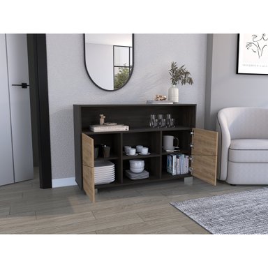 ARRIMO FRAKTAL CAFE Y MIEL 4 PUERTAS 82X120X32,6 CM - 11