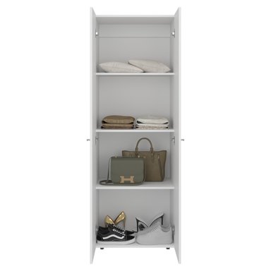 CLOSET 2 PUERTAS TUHOME 170X60X40,2 CM BLANCO - 2
