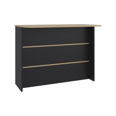 ISLA DE COCINA FENDI 90X120X60 CM WENGUE Y FRESNO EUROPEO - 1