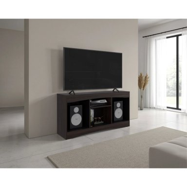 RACK TV55' FIORENZI 70X139,2X37,7 CM NOGAL Y WENGUE - 5