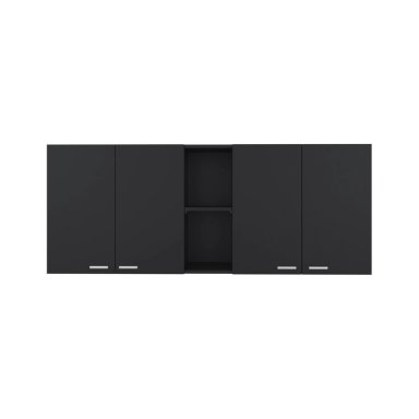 MUEBLE SUPERIOR DE COCINA PORTOFINO 60X150X31,5 CM WENGUE - 2