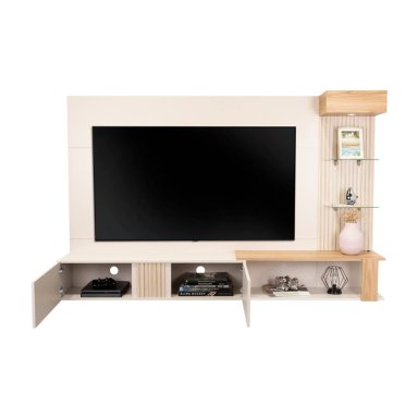 PANEL TV70' 2 PUERTAS ISOLDE 132,3X208,7X34,5 CM CAPRI Y FRESNO - 3