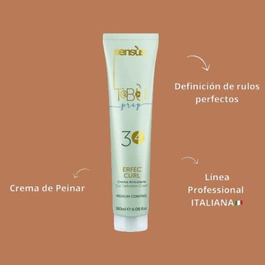 CREMA DE PEINAR PERFECT CURL TABU SENSUS 180ML - 2