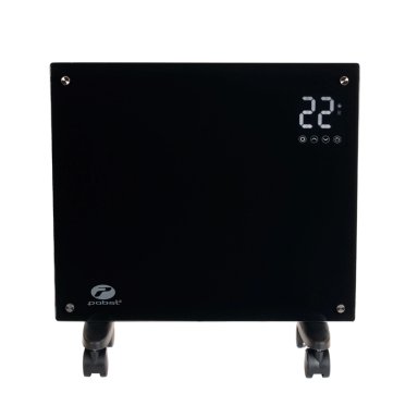 CALEFACTOR ELÉCTRICO MODELO MAQUI NEGRO 1000W - 1