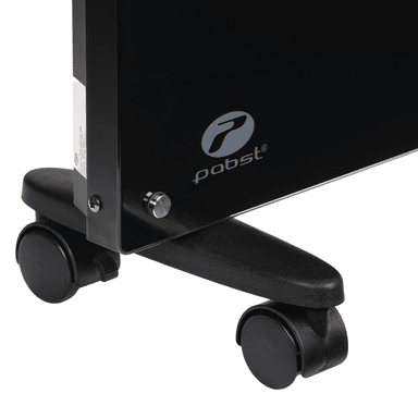 CALEFACTOR ELÉCTRICO MODELO MAQUI NEGRO 1000W - 6