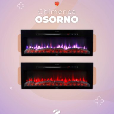 CHIMENEA ELÉCTRICA MODELO OSORNO 32' - 4