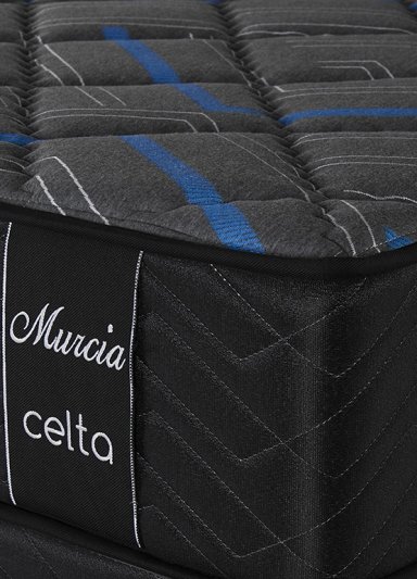 CAMA EUROPEA MURCIA 2 PLAZAS X 2 MT BASE DIVIDIDA + RESPALDO + PACK ALMOHADAS 50X70 CM - 3