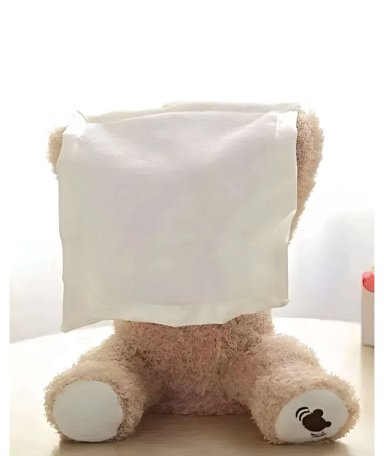 PELUCHE OSO MUSICAL INTERACTIVO ESCONDITE INFANTIL - 2