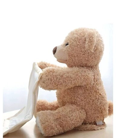 PELUCHE OSO MUSICAL INTERACTIVO ESCONDITE INFANTIL - 6